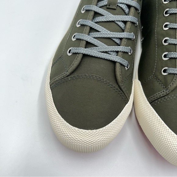 NEW SeaVees Womens Size 10 Army Issue Low Cut Classic Olive Green Sneakers Shoes - Picture 5 of 13